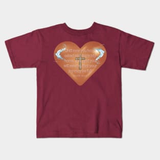 JOHN 16 : 24 ''HAPPINESS Kids T-Shirt